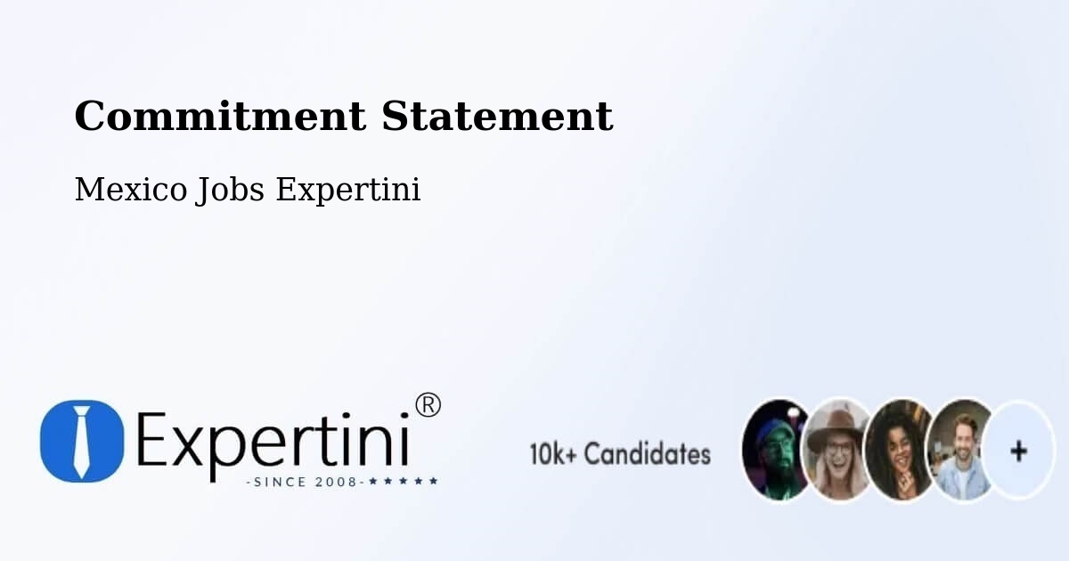 Corporate Commitment – Cuautitlán - Mexico Jobs Expertini